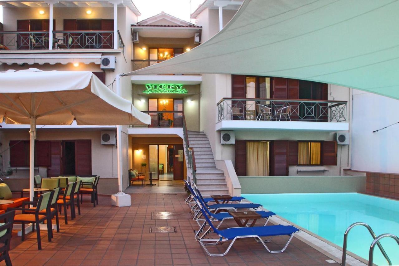 Vicky Apartments Nikiana Exterior foto